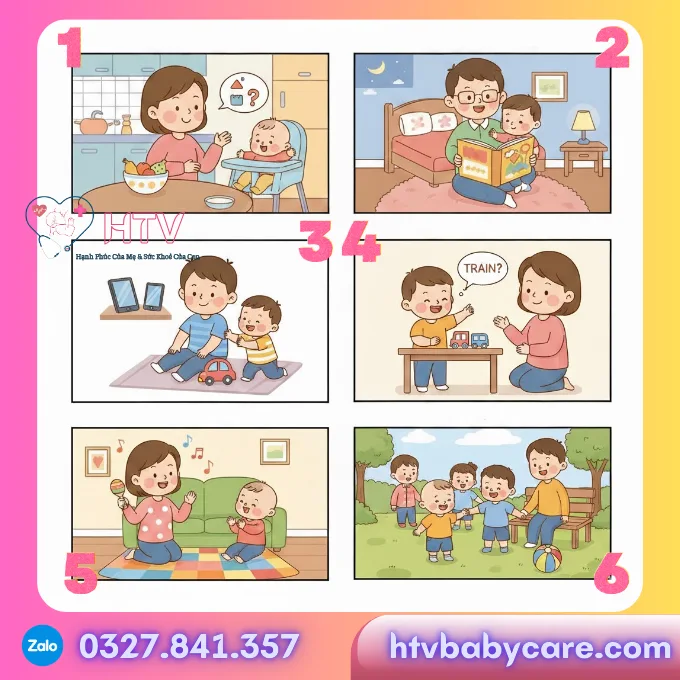 Mẹo Dạy Con Nhanh Biết Nói - 6 Phương Pháp Đơn Giản & Hiệu Quả Tại Nhà