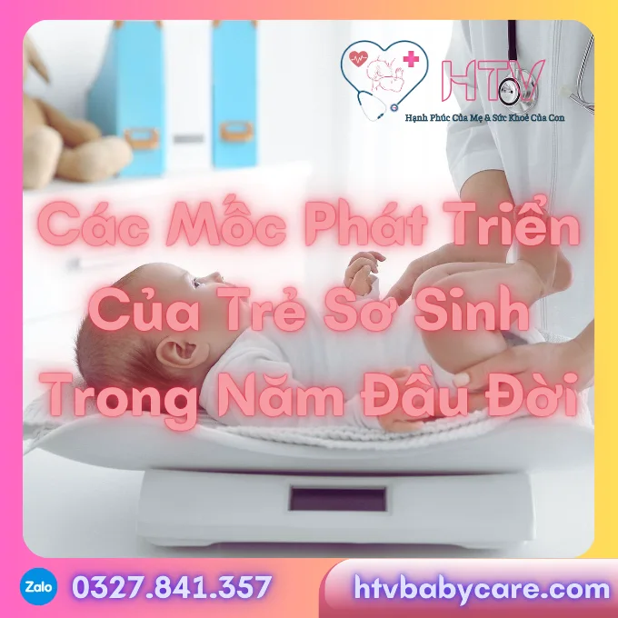 Các Mốc Phát Triển Của Trẻ Sơ Sinh Trong Năm Đầu Đời