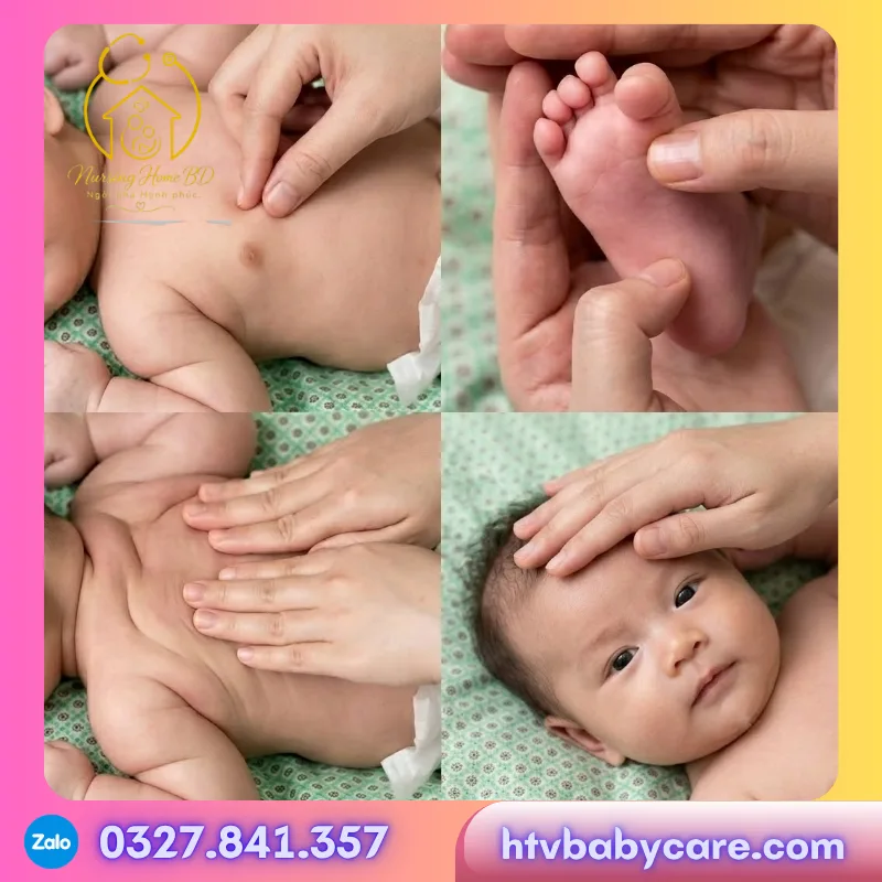 cách massage cho trẻ sơ sinh, dịch vụ massage bé sơ sinh tại nhà, massage bụng cho trẻ sơ sinh, lợi ích massage cho bé, hướng dẫn massage bé sơ sinh, dầu massage cho bé sơ sinh, thời điểm massage cho trẻ sơ sinh, chăm sóc bé sơ sinh tại nhà, massage cho trẻ sơ sinh ngủ ngon, massage giảm đầy hơi cho bé